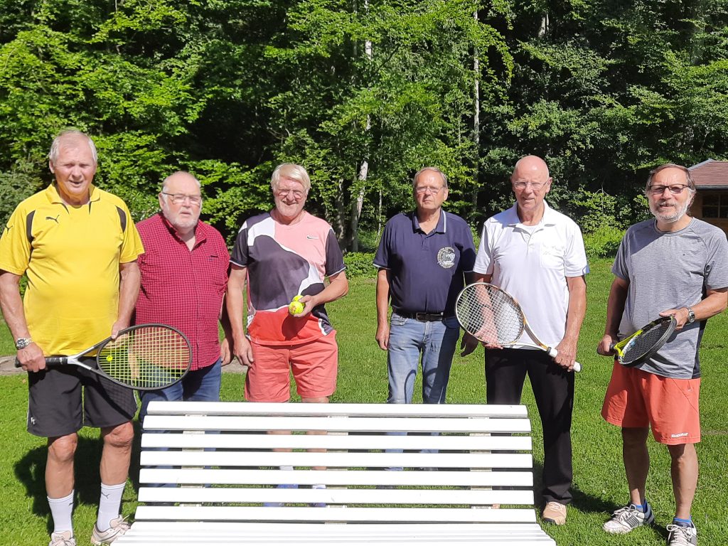 Tennisclub Ebstorf - Mannschaftsfoto Herren Ü65